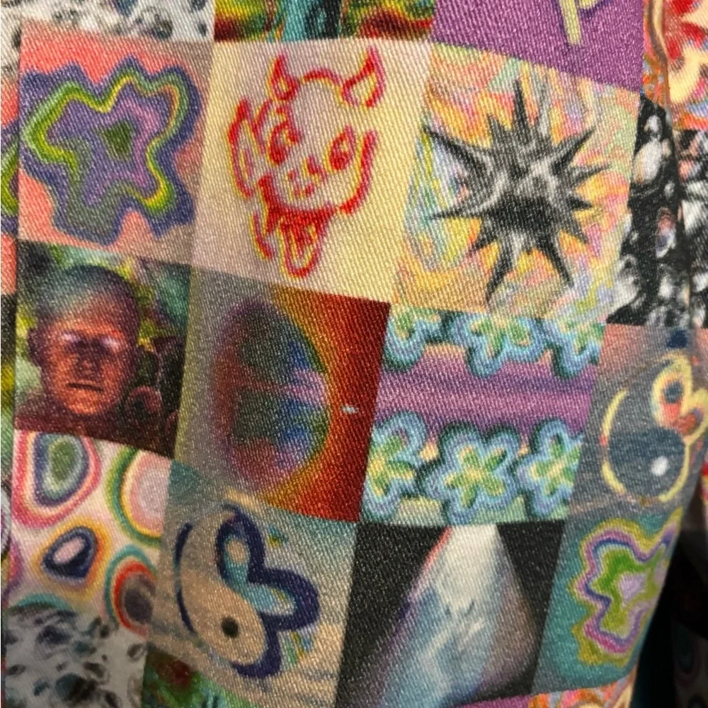 The Ragged Priest Multicolor Patchwork Jeans - Picture 4 of 6